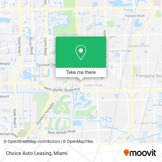Choice Auto Leasing map