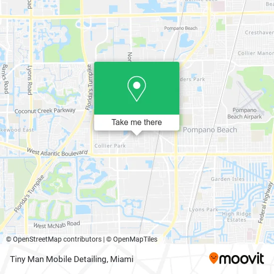 Tiny Man Mobile Detailing map