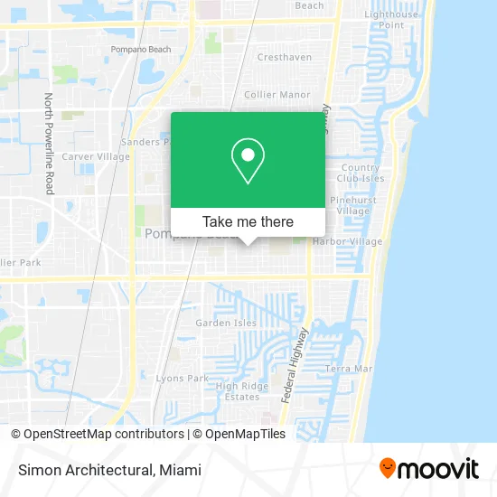 Simon Architectural map