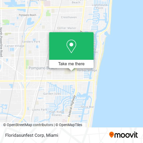 Floridasunfest Corp map