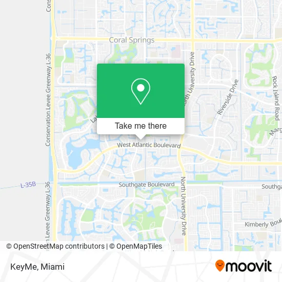 KeyMe map