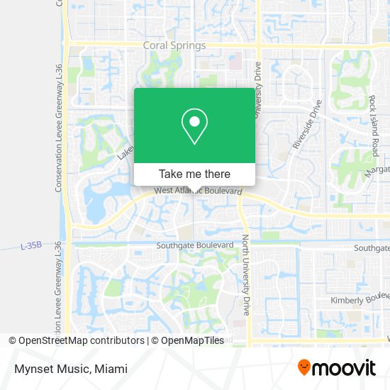 Mynset Music map