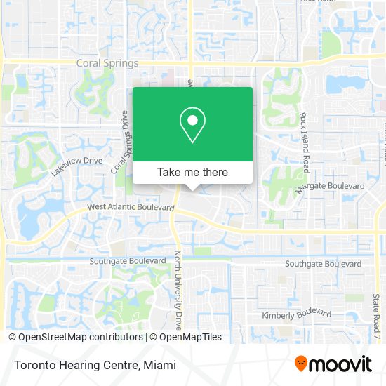 Mapa de Toronto Hearing Centre