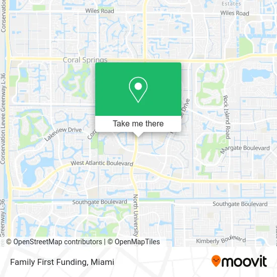 Family First Funding map