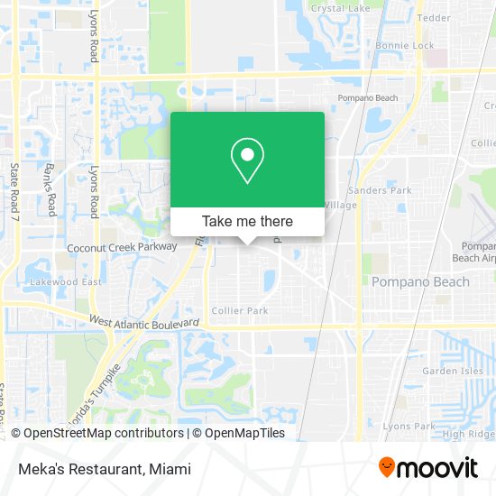 Mapa de Meka's Restaurant