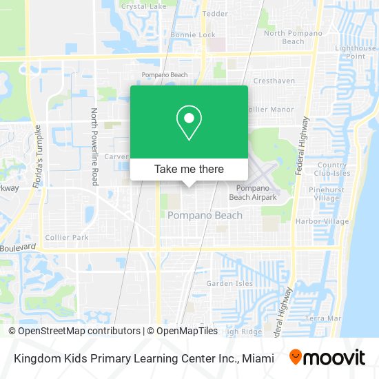 Kingdom Kids Primary Learning Center Inc. map