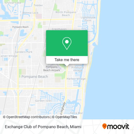 Mapa de Exchange Club of Pompano Beach
