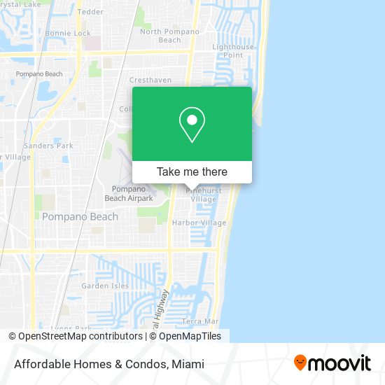 Affordable Homes & Condos map