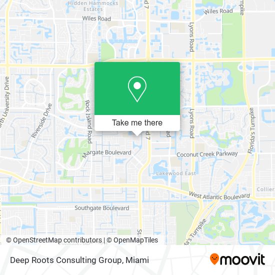 Deep Roots Consulting Group map