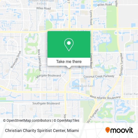 Christian Charity Spiritist Center map