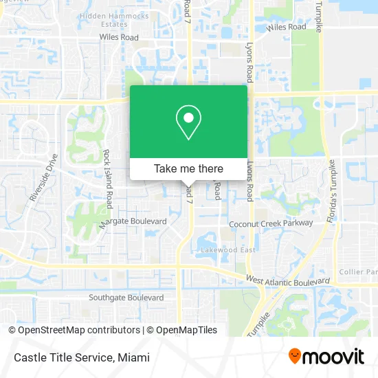 Mapa de Castle Title Service