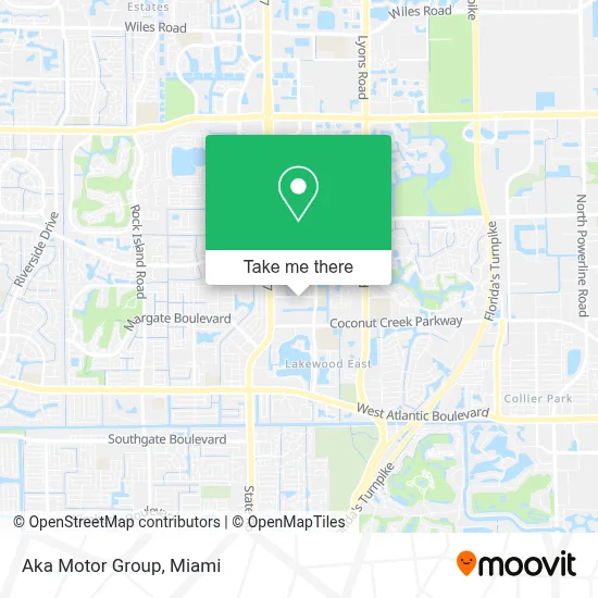 Aka Motor Group map