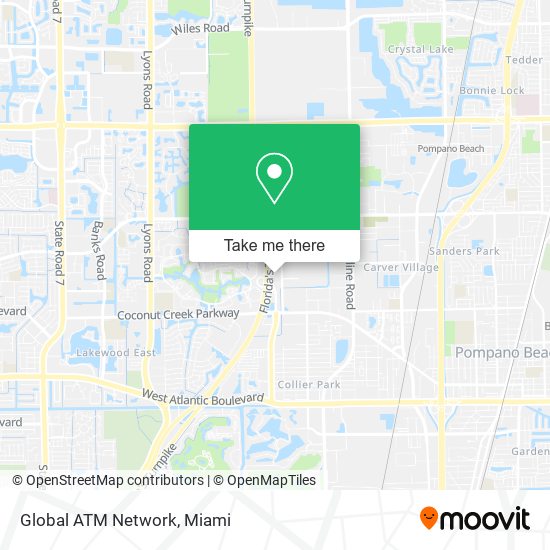 Mapa de Global ATM Network