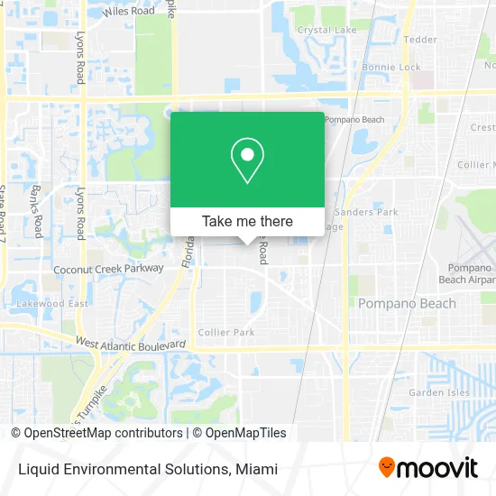 Liquid Environmental Solutions map