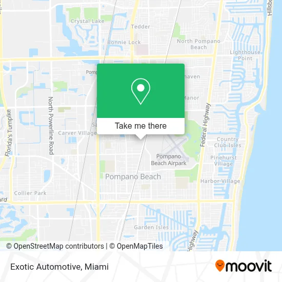 Exotic Automotive map