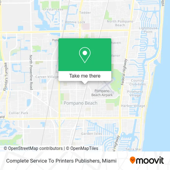 Complete Service To Printers Publishers map