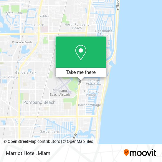Marriot Hotel map