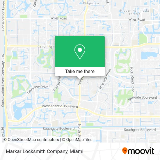 Markar Locksmith Company map