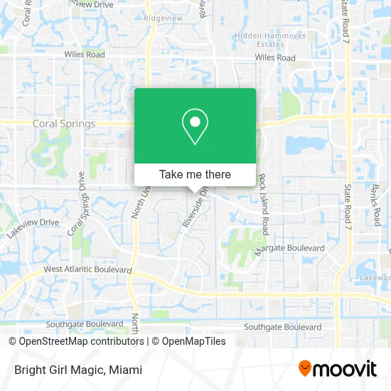 Bright Girl Magic map
