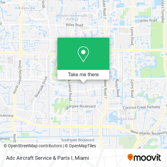 Adc Aircraft Service & Parts I map