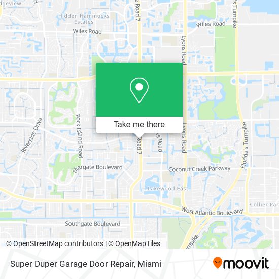 Mapa de Super Duper Garage Door Repair