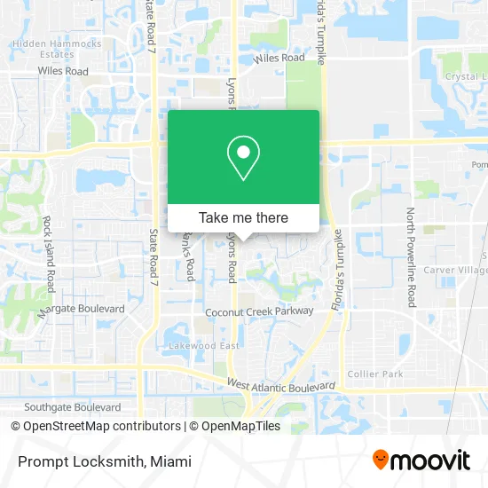 Prompt Locksmith map