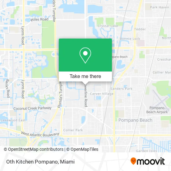 Oth Kitchen Pompano map