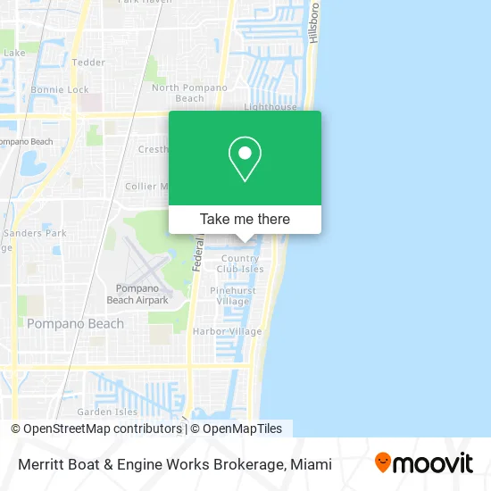 Merritt Boat & Engine Works Brokerage map