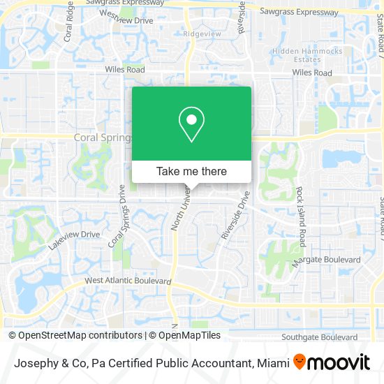 Mapa de Josephy & Co, Pa Certified Public Accountant
