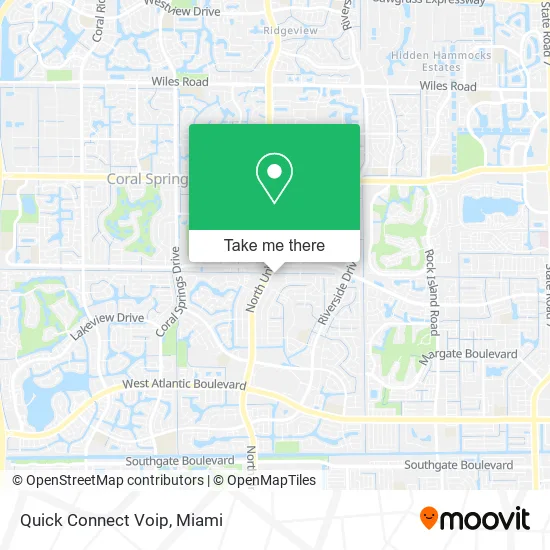 Quick Connect Voip map
