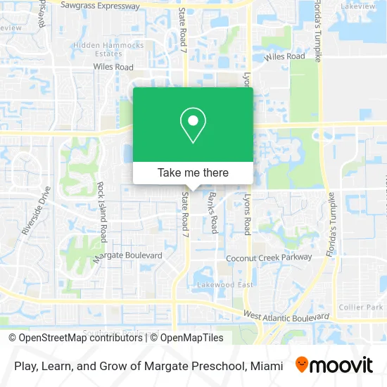 Play, Learn, and Grow of Margate Preschool map