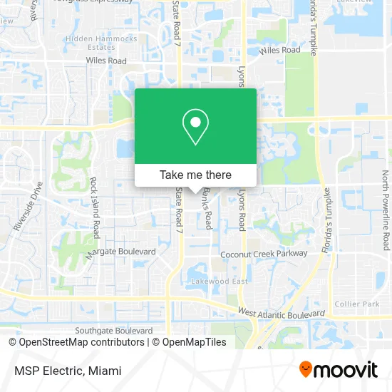MSP Electric map