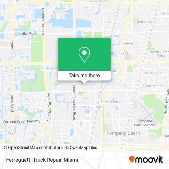 Ferreguetti Truck Repair map