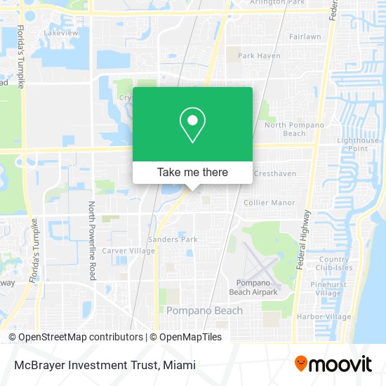 Mapa de McBrayer Investment Trust
