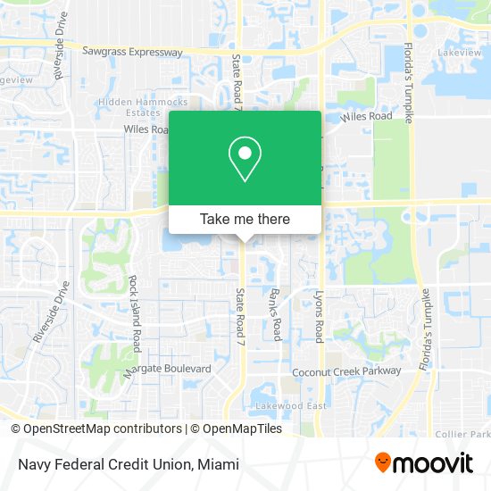 Navy Federal Credit Union map