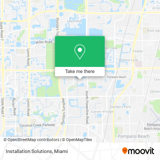 Installation Solutions map