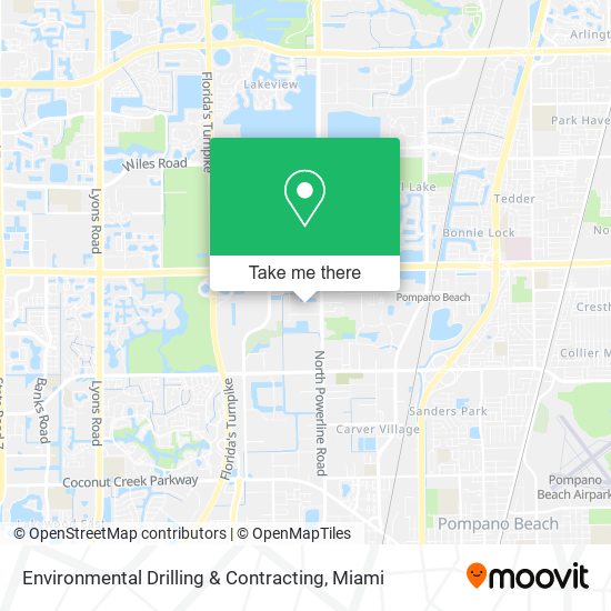 Mapa de Environmental Drilling & Contracting