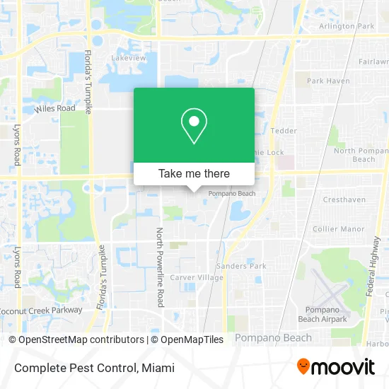 Complete Pest Control map