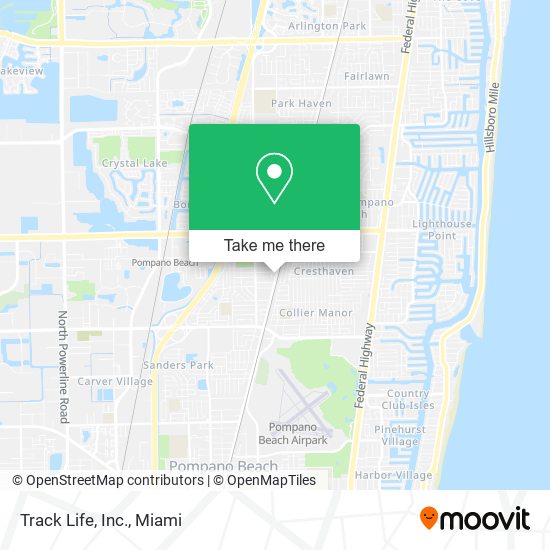 Mapa de Track Life, Inc.