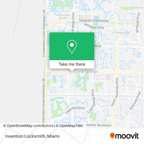 Invention Locksmith map