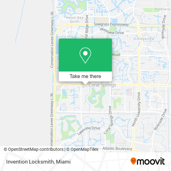 Invention Locksmith map