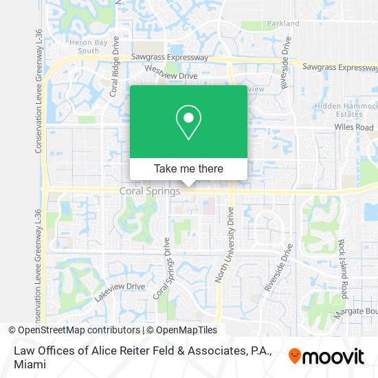 Law Offices of Alice Reiter Feld & Associates, P.A. map