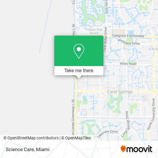 Science Care map