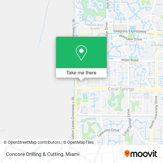 Mapa de Concore Drilling & Cutting