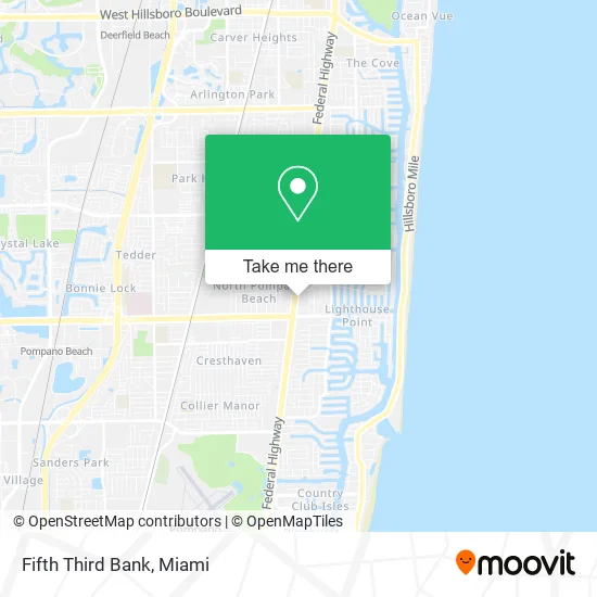 Fifth Third Bank map