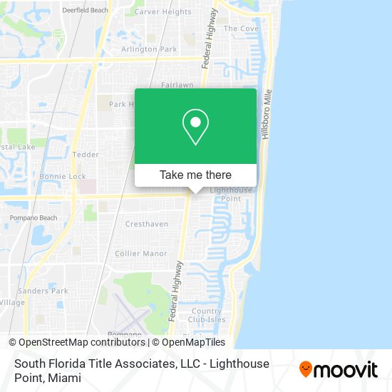 South Florida Title Associates, LLC - Lighthouse Point map