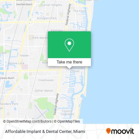 Mapa de Affordable Implant & Dental Center