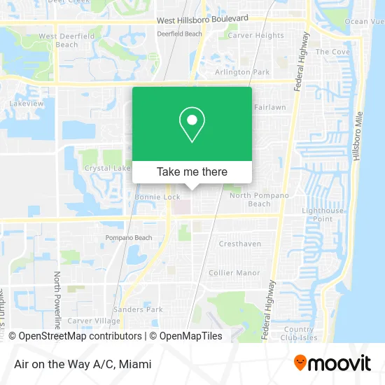 Air on the Way A/C map