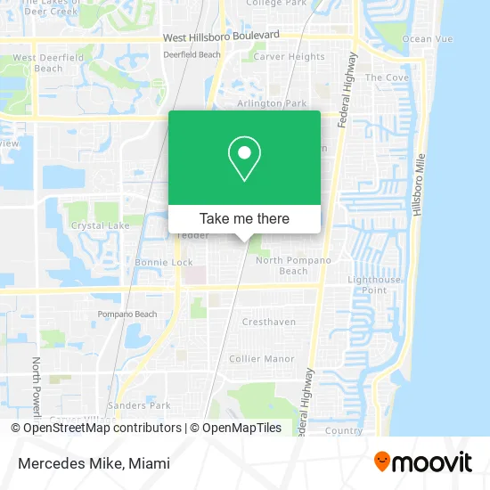 Mercedes Mike map