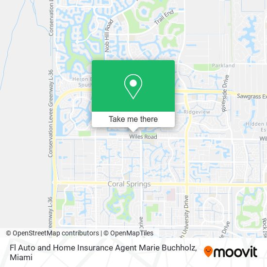 Mapa de Fl Auto and Home Insurance Agent Marie Buchholz